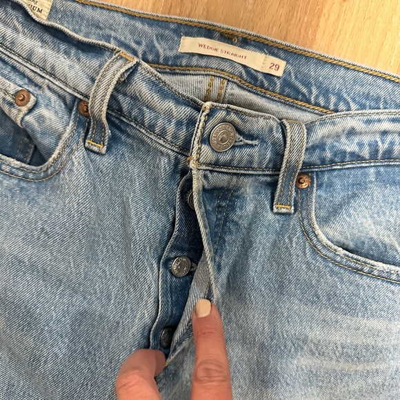 Levis wedgie straight Jean - Picture 3 of 4